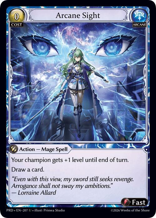 Arcane Sight (Interference Curio Foil)