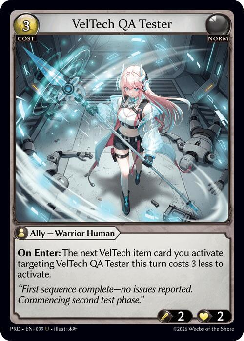 VelTech QA Tester (Interference Curio Foil)