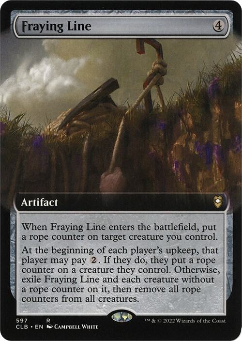 Fraying Line (Extended Art)