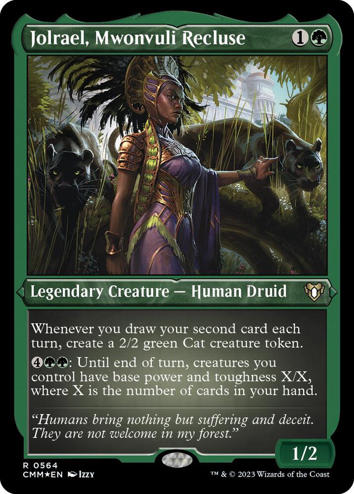 Jolrael, Mwonvuli Recluse (Foil Etched)