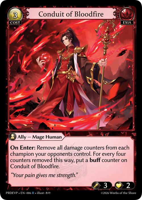 Conduit of Bloodfire [.asphodel/paradise Event Pack]