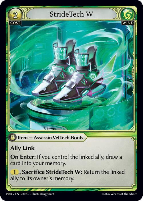 StrideTech W (Interference Curio Foil) [.asphodel/paradise]