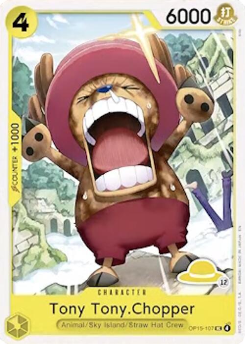 Tony Tony.Chopper (Luffy Deck) - OP15-107 [Set Sail Deck Set]