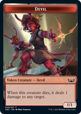 Devil // Dog Double-Sided Token