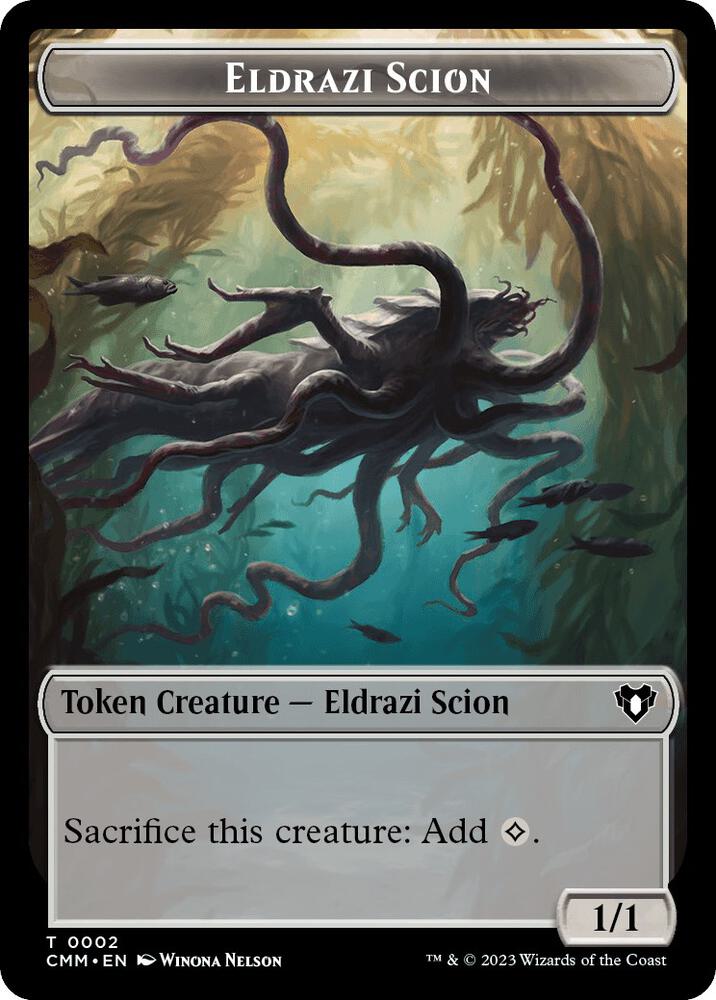 Eldrazi Scion // Construct (0042) Double-Sided Token