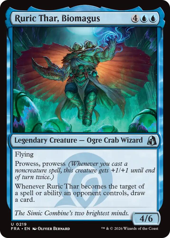 Ruric Thar, Biomagus