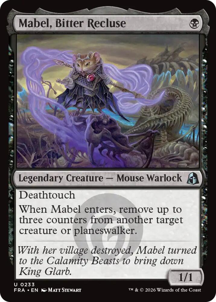 Mabel, Bitter Recluse