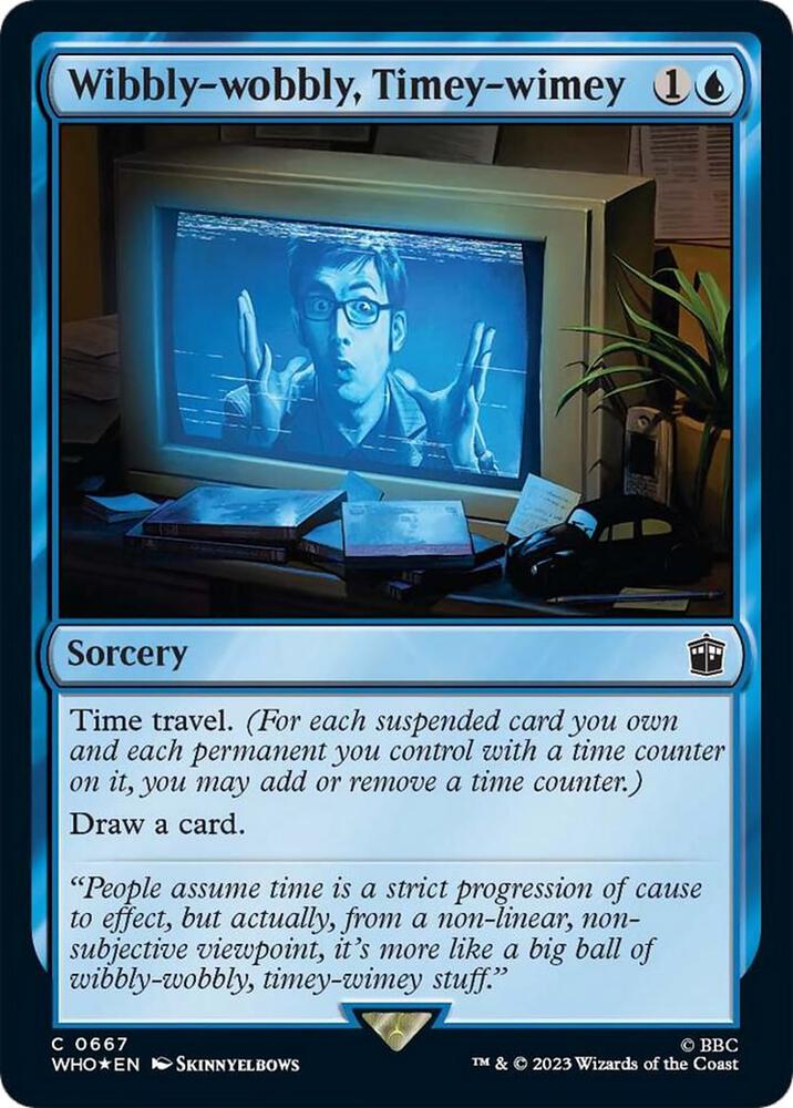 Wibbly-wobbly, Timey-wimey (Surge Foil)