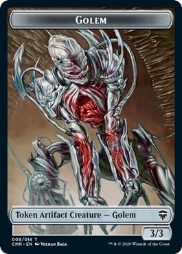 Golem // Thrull Double-Sided Token
