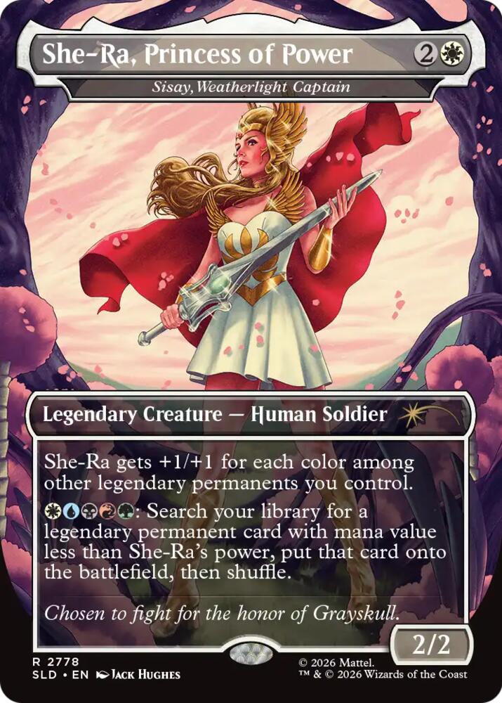She-Ra, Princess of Power - Sisay, Weatherlight Captain