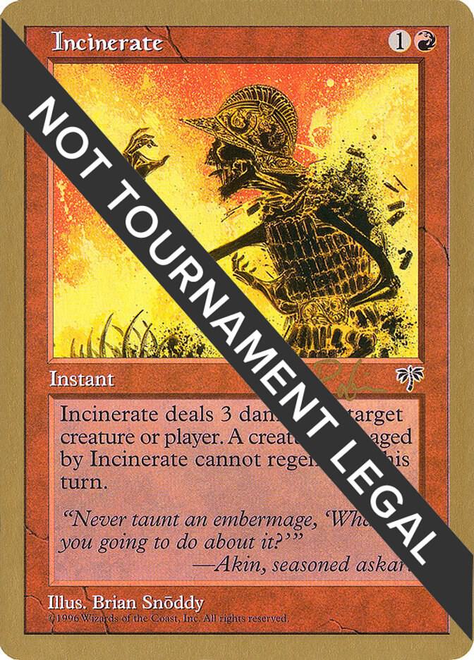 Incinerate - 1998 Ben Rubin (MIR)