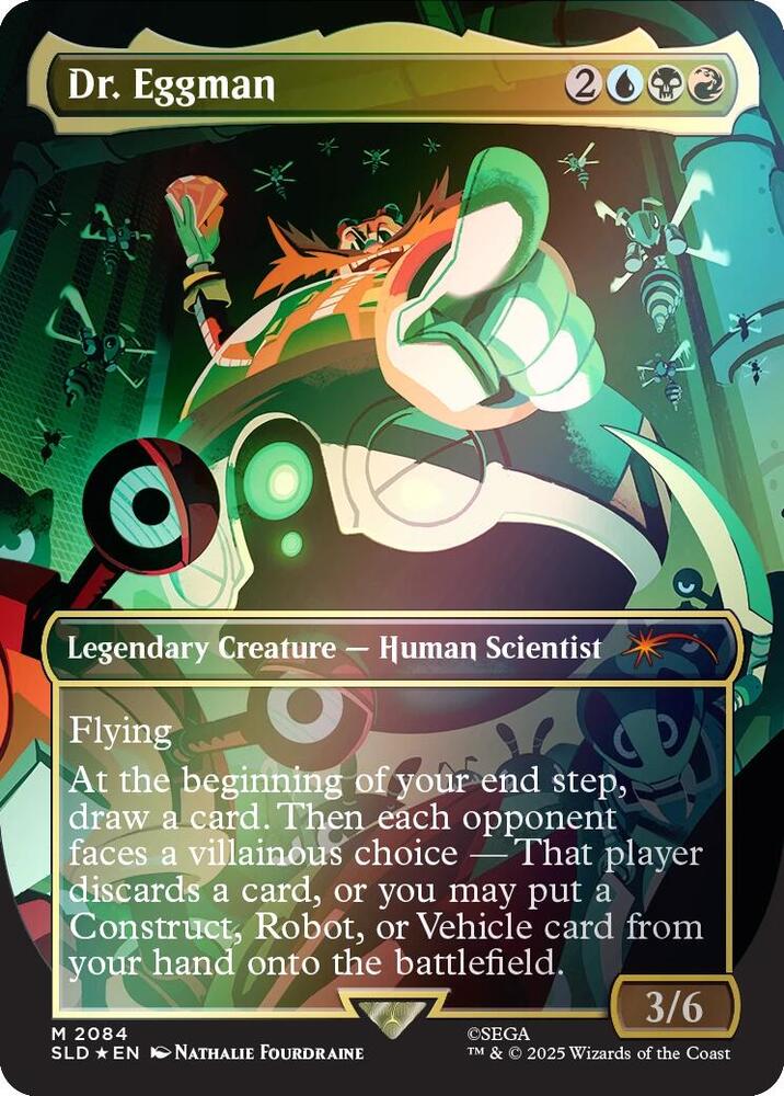 Dr. Eggman (Rainbow Foil)