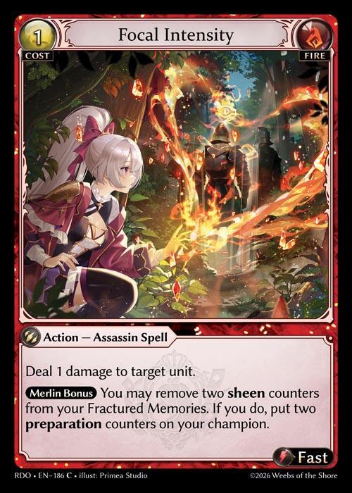 Focal Intensity (Curio Foil)