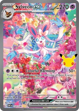 Sylveon ex - 153/128 [ME: 30th Celebration]