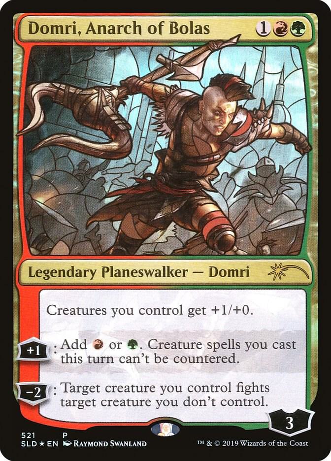 Domri, Anarch of Bolas (Stained Glass)
