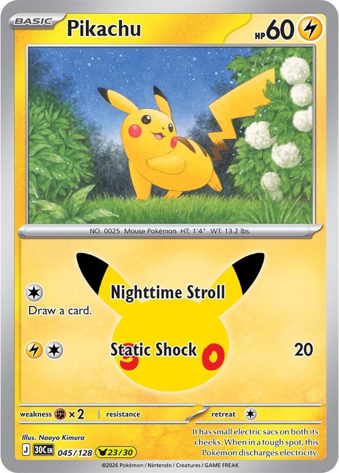 Pikachu - 045/128