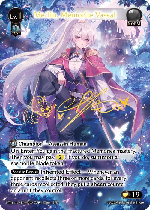 Merlin, Memorite Vassal (CSR)