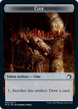 Clue // Insect Double-Sided Token
