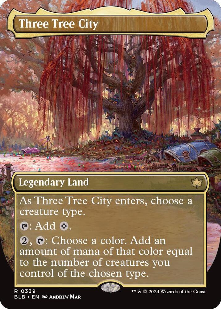 Three Tree City (Borderless) (0339)