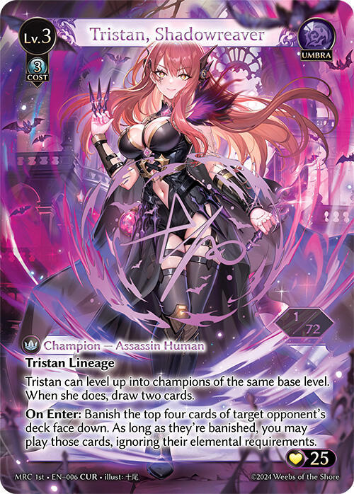 Tristan, Shadowreaver (CUR) [Mercurial Heart]