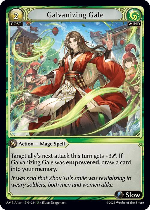 Galvanizing Gale