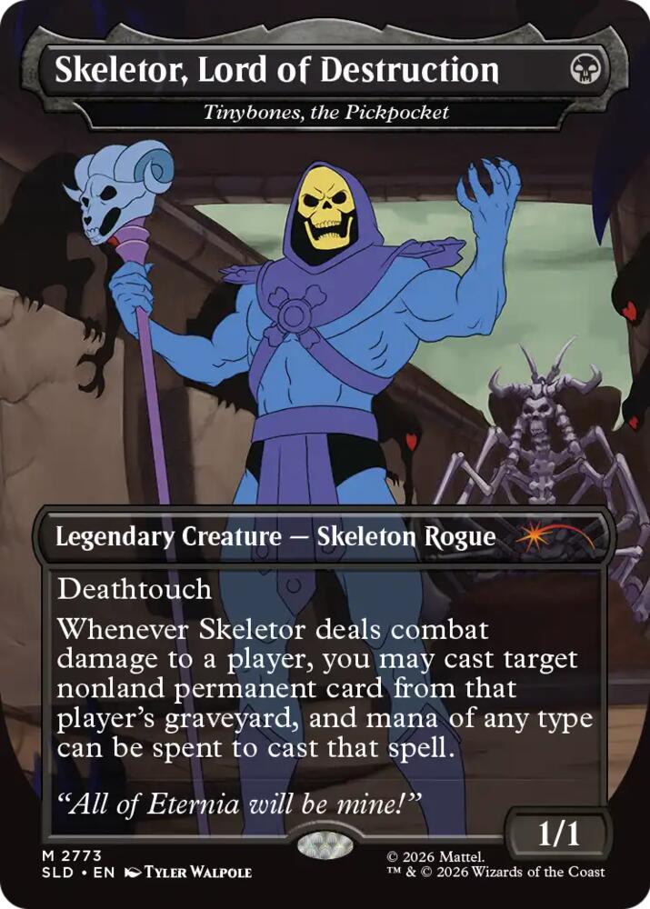 Skeletor, Lord of Destruction - Tinybones, the Pickpocket [Secret Lair Drop Series]