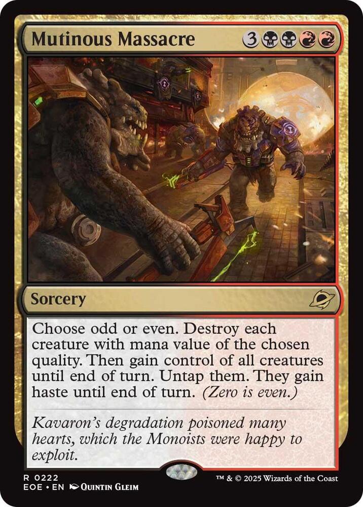 Mutinous Massacre