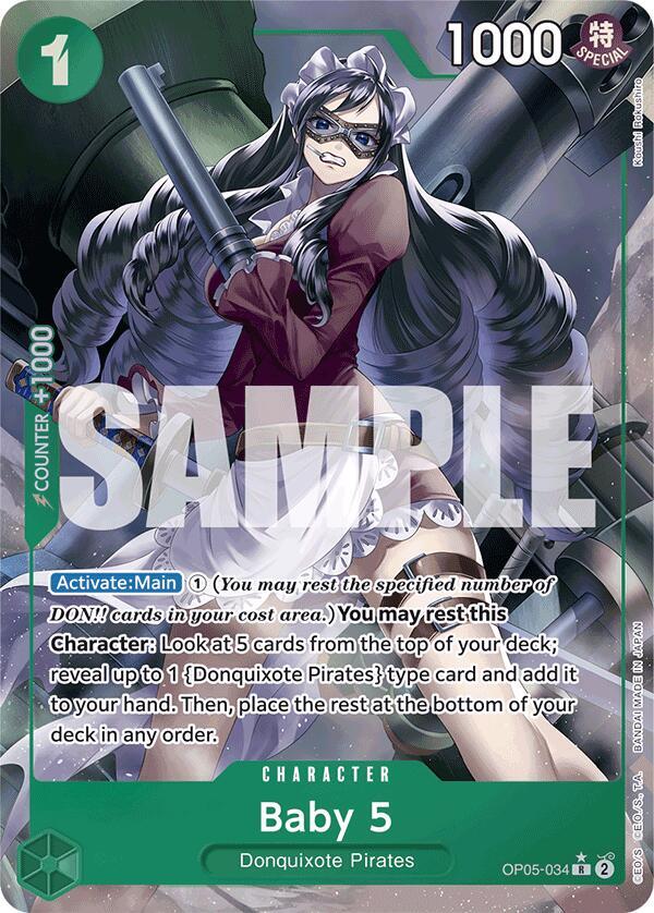 Baby 5 (OP05-034) (Full Art)