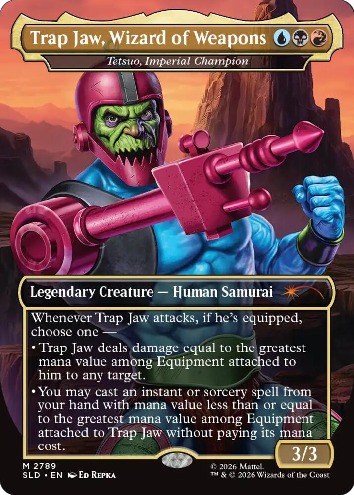 Trap Jaw, Wizard of Weapons - Tetsuo, Imperial Champion