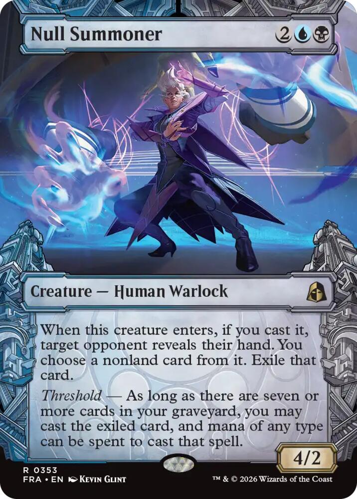 Null Summoner (Showcase) [Reality Fracture]