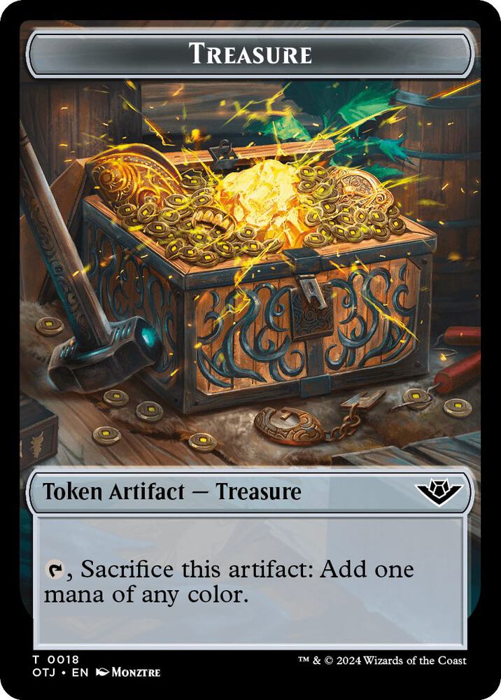 Treasure // Construct Double-Sided Token
