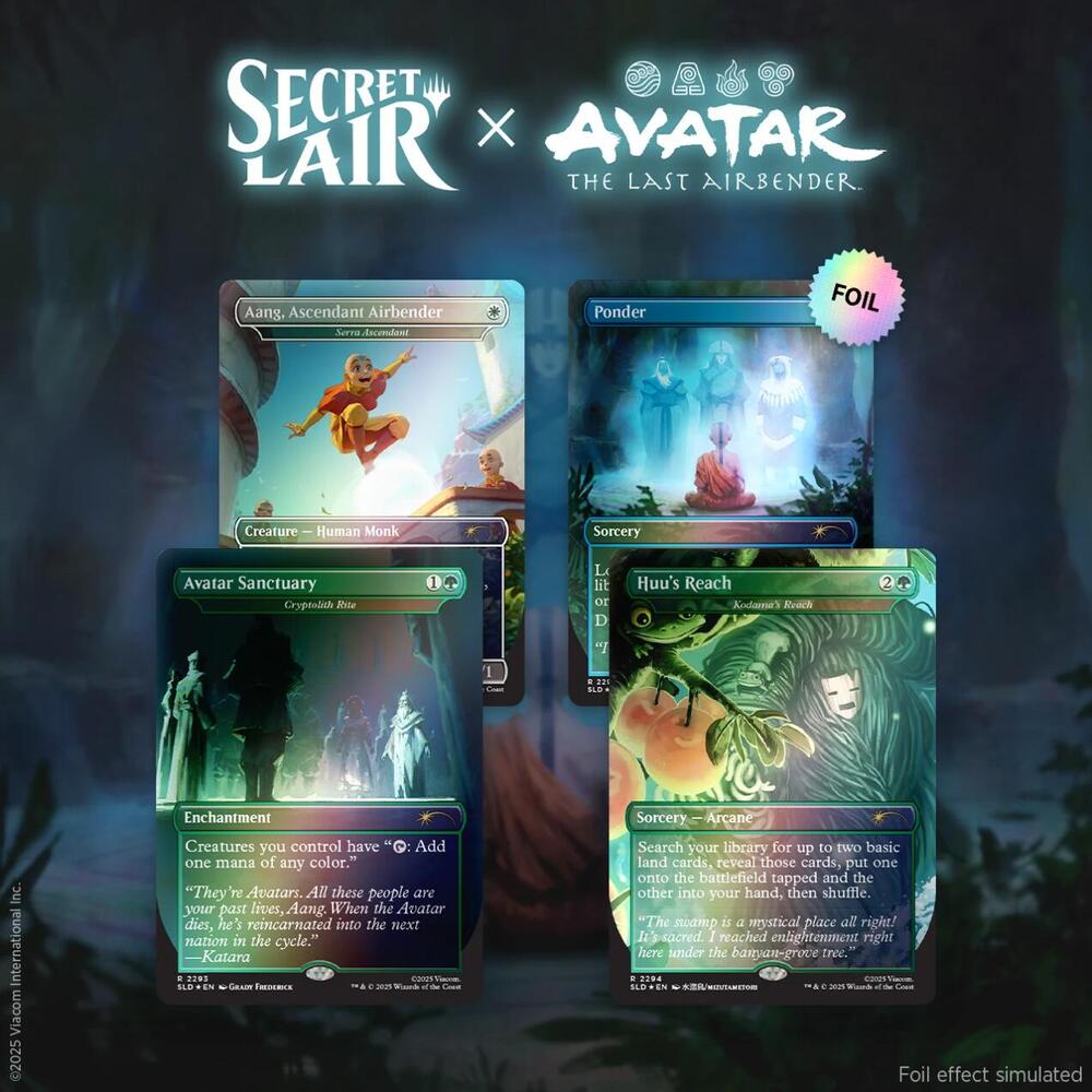 Secret Lair x Avatar: The Last Airbender: A Lot To Learn - Foil Edition