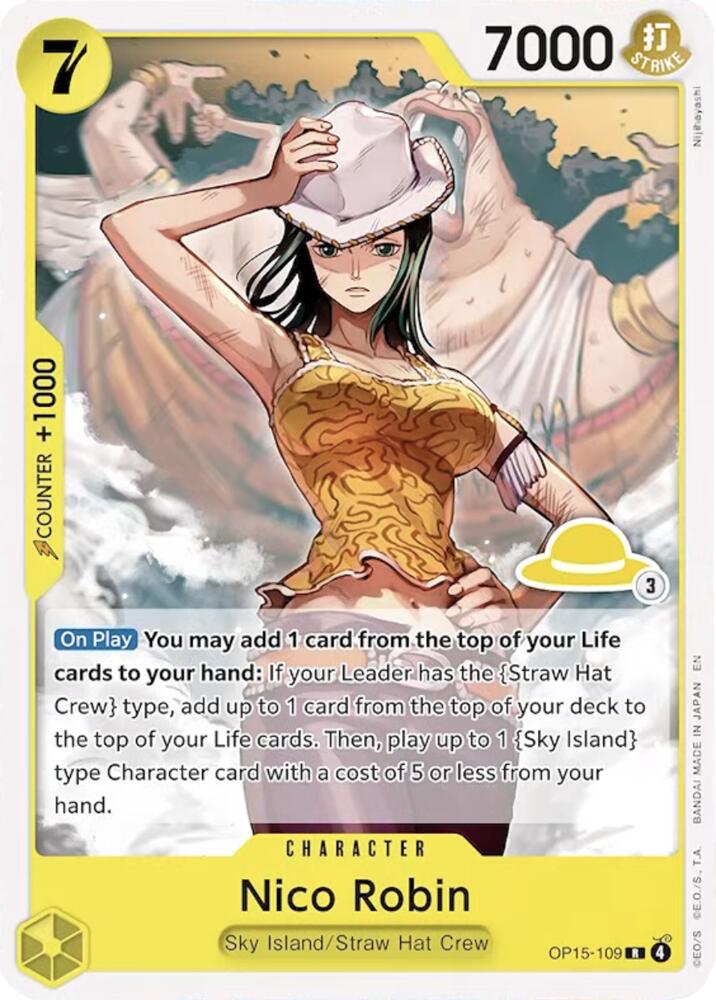 Nico Robin (Luffy Deck) - OP15-109 [Set Sail Deck Set]