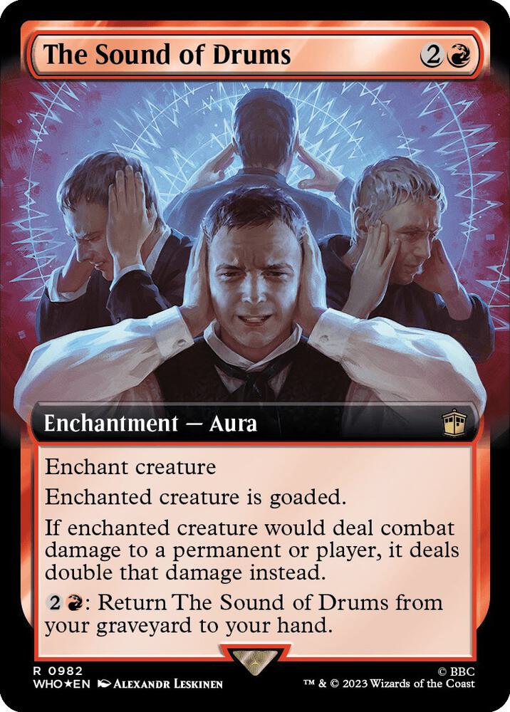 The Sound of Drums (Extended Art) (Surge Foil)