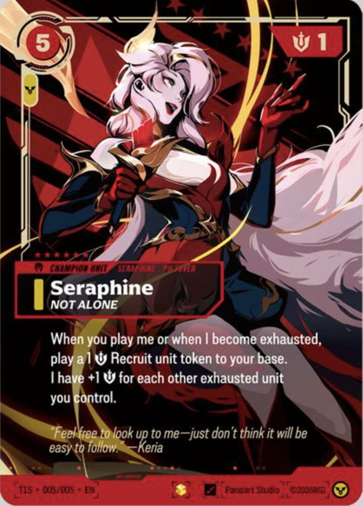 Seraphine, Not Alone (T1 Worlds Champion Signature Edition Bundle)