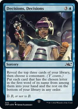 Decisions, Decisions (Galaxy Foil)