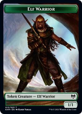 Elf Warrior // Bird Double-Sided Token