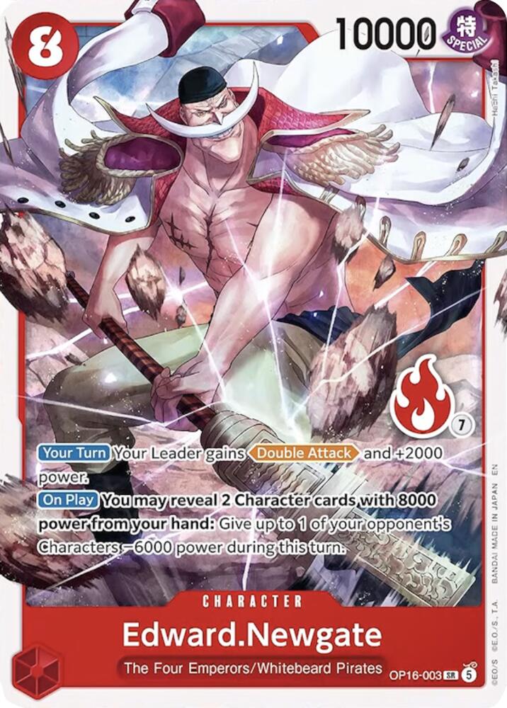 Edward.Newgate (OP16-003) (Ace Deck) [Set Sail Deck Set]