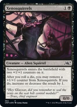 Xenosquirrels (Galaxy Foil)
