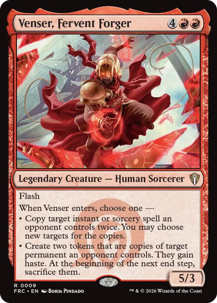 Venser, Fervent Forger