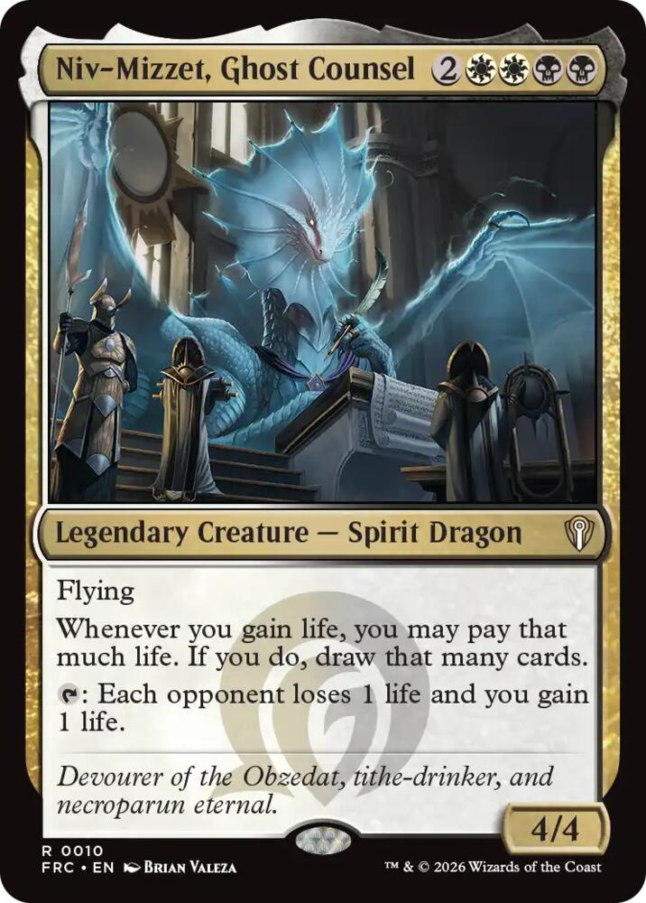 Niv-Mizzet, Ghost Counsel