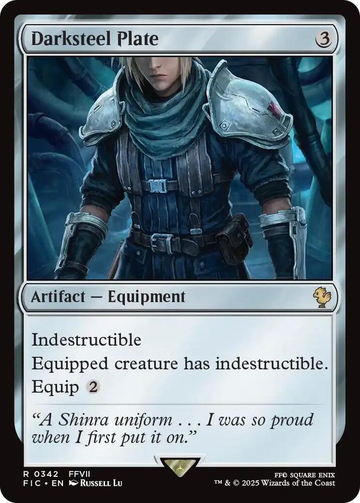 Darksteel Plate (Surge Foil)