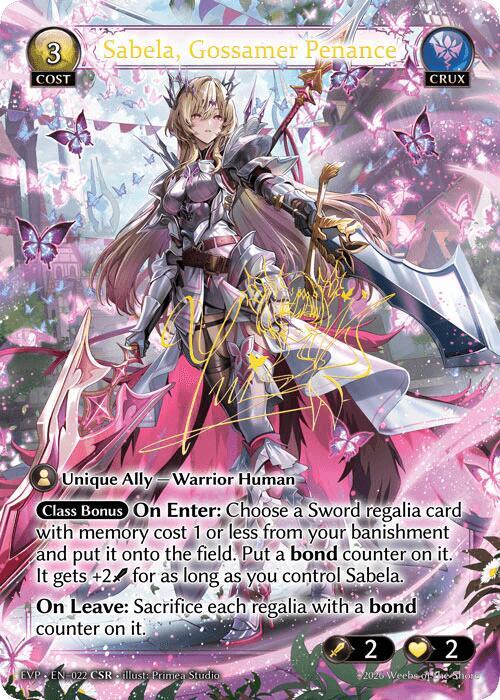 Sabela, Gossamer Penance [Radiant Origins Event Pack]