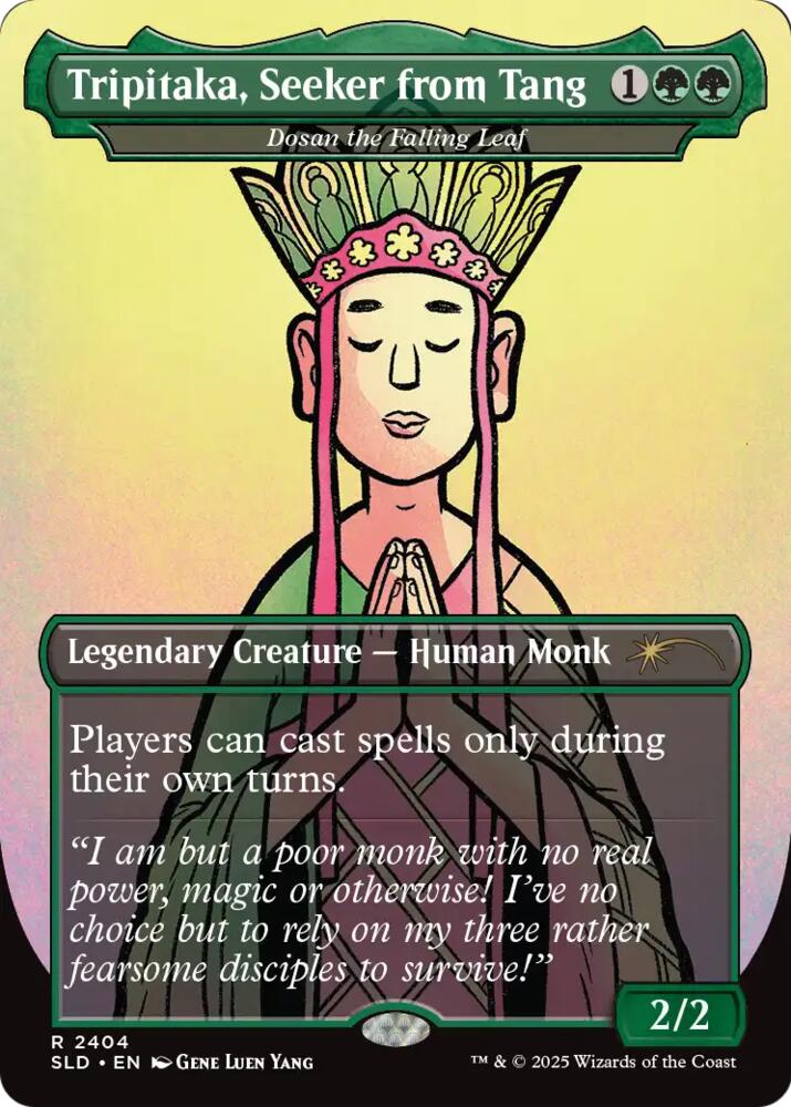 Tripitaka, Seeker from Tang - Dosan the Falling Leaf [Secret Lair Drop Series]
