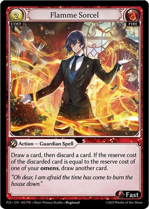 Flamme Sorcel [Promotional Cards]